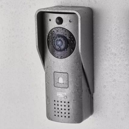 Wireless video doorbell with motion sensor GoSmart 12V 3xAA IP44 Wi-Fi Tuya