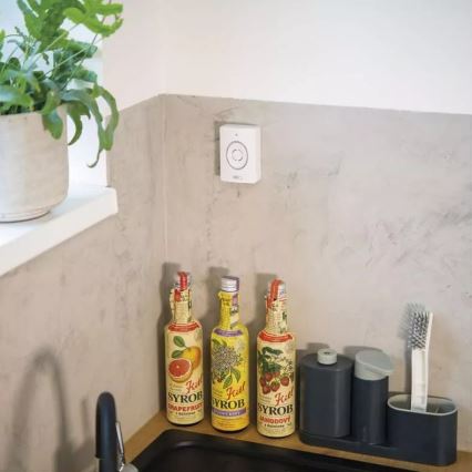 Wireless video doorbell with motion sensor GoSmart 12V 3xAA IP44 Wi-Fi Tuya