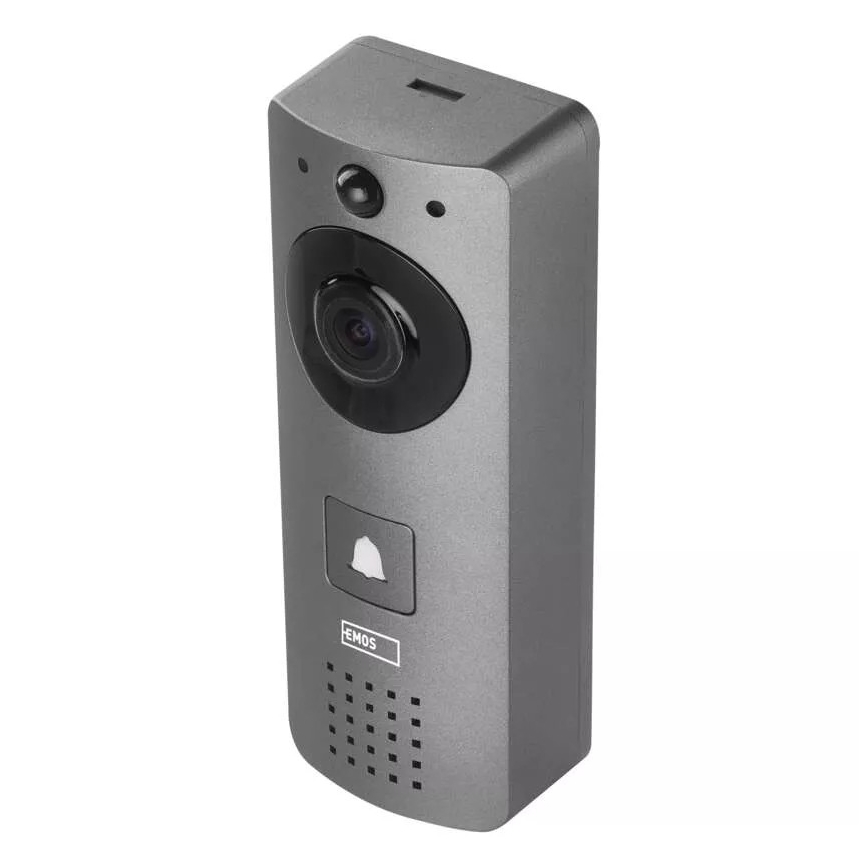 Wireless video doorbell with motion sensor GoSmart 12V 3xAA IP44 Wi-Fi Tuya
