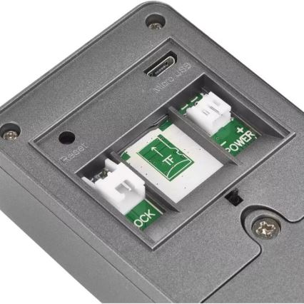 Wireless video doorbell with motion sensor GoSmart 12V 3xAA IP44 Wi-Fi Tuya