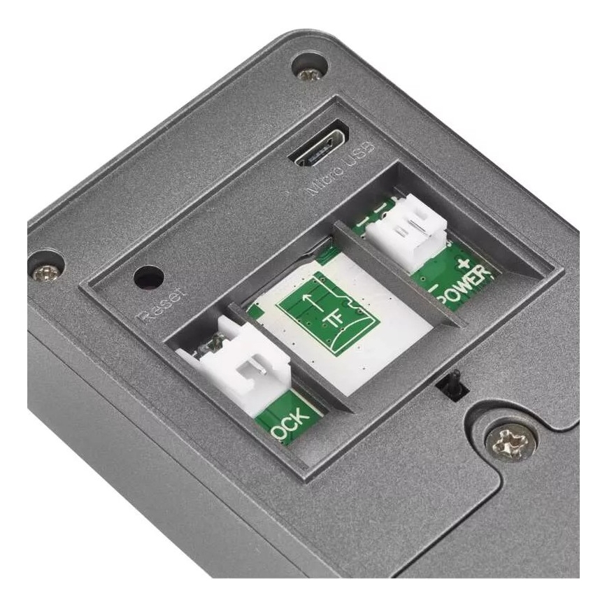 Wireless video doorbell with motion sensor GoSmart 12V 3xAA IP44 Wi-Fi Tuya