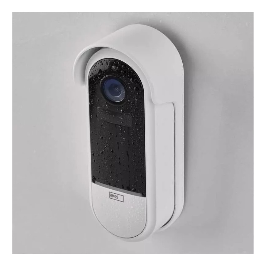Wireless video doorbell with motion sensor GoSmart 5V 3xAA IP65 Wi-Fi Tuya
