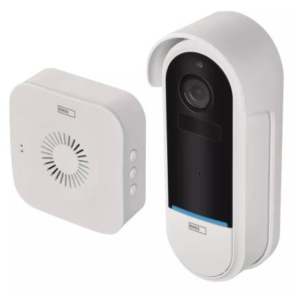 Wireless video doorbell with motion sensor GoSmart 5V 3xAA IP65 Wi-Fi Tuya