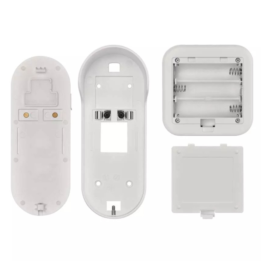 Wireless video doorbell with motion sensor GoSmart 5V 3xAA IP65 Wi-Fi Tuya