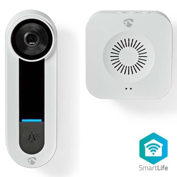 Wireless video doorbell with sensor Full HD 1536p Wi-Fi IP65