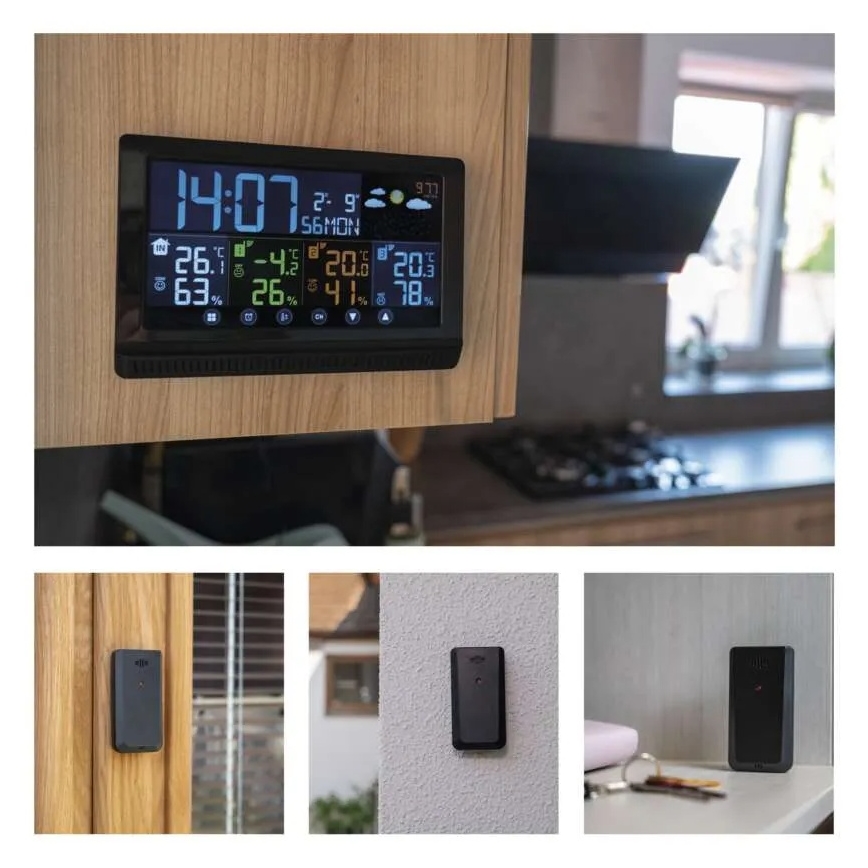 Wireless weather station 5V/3xAAA + 2xAAA