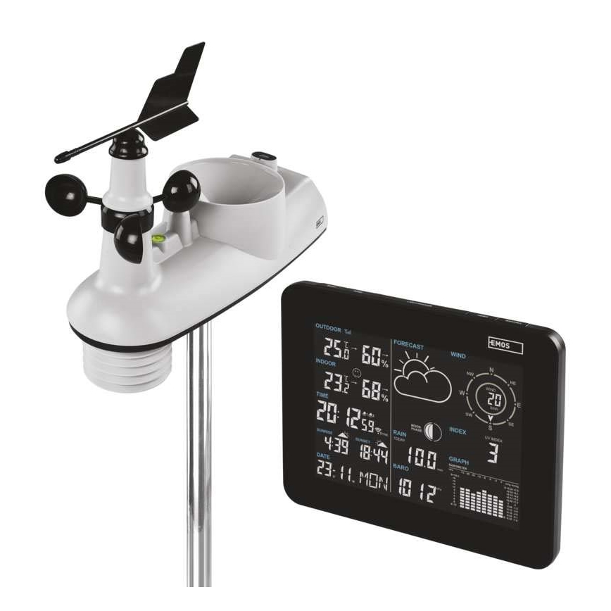 Wireless weather station 5V/3xAAA Wi-Fi Tuya