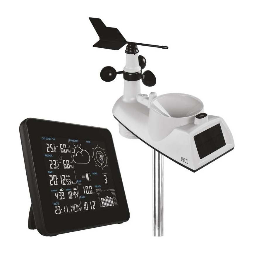 Wireless weather station 5V/3xAAA Wi-Fi Tuya