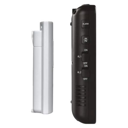Wireless weather station with an alarm clock 3xAA black