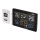 Wireless weather station with an alarm clock 3xAAA black