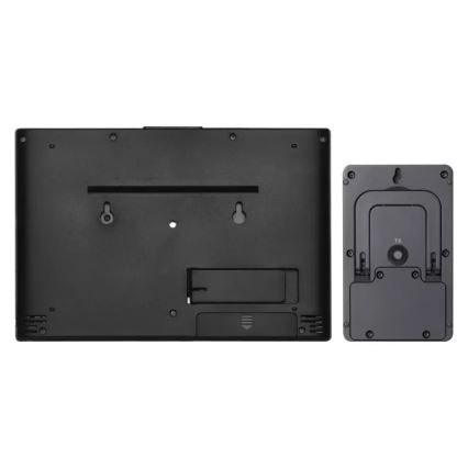 Wireless weather station with an alarm clock 3xAAA black