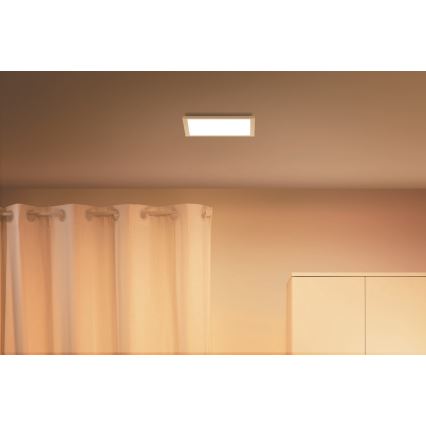 WiZ - LED Dimmable ceiling light SUPERSLIM LED/12W/230V 2700-6500K Wi-Fi white