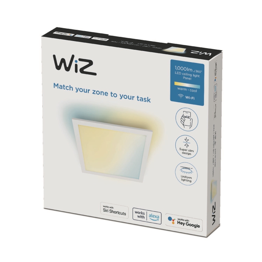 WiZ - LED Dimmable ceiling light SUPERSLIM LED/12W/230V 2700-6500K Wi-Fi white