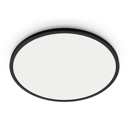 WiZ - LED Dimmable ceiling light SUPERSLIM LED/16W/230V 2700-6500K Wi-Fi black