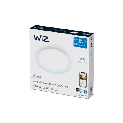 WiZ - LED Dimmable ceiling light SUPERSLIM LED/17W/230V 4000K Wi-Fi