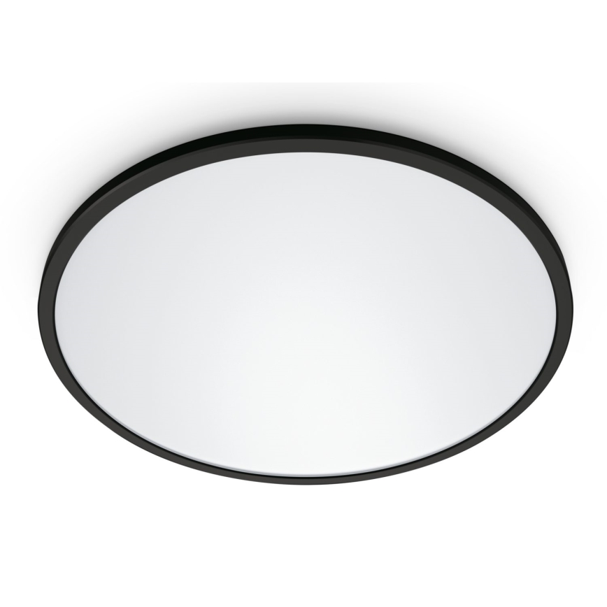 WiZ - LED Dimmable ceiling light SUPERSLIM LED/32W/230V 2700-6500K Wi-Fi black