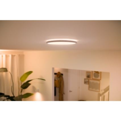WiZ - LED Dimmable ceiling light SUPERSLIM LED/32W/230V 2700-6500K Wi-Fi white