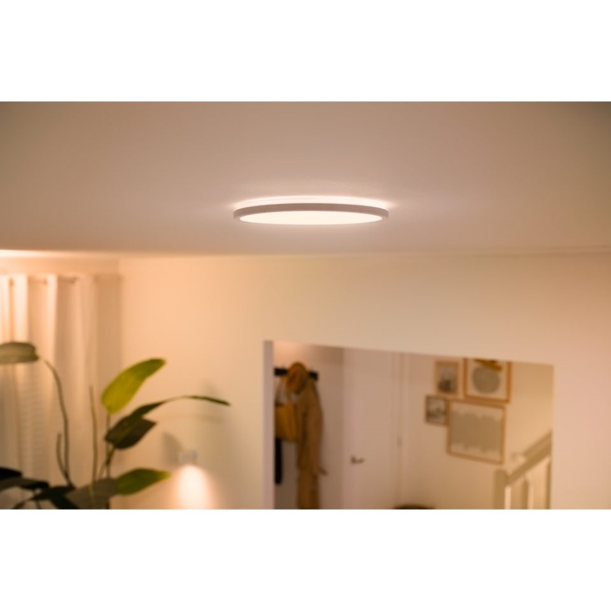 WiZ - LED Dimmable ceiling light SUPERSLIM LED/32W/230V 2700-6500K Wi-Fi white