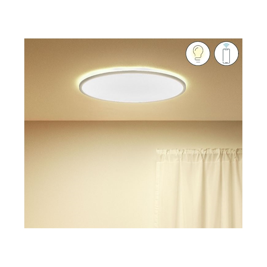 WiZ - LED Dimmable ceiling light SUPERSLIM LED/32W/230V 2700-6500K Wi-Fi white