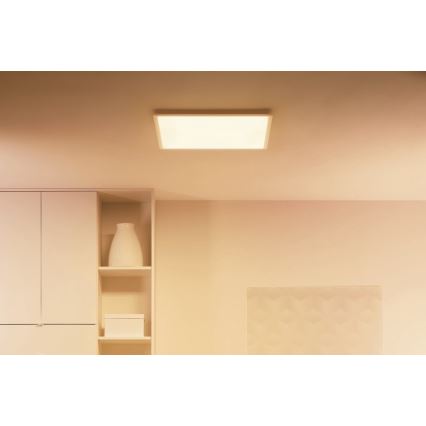 WiZ - LED Dimmable ceiling light SUPERSLIM LED/36W/230V 2700-6500K Wi-Fi white