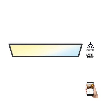 WiZ - LED Dimmable panel SUPERSLIM LED/36W/230V 2700-6500K Wi-Fi black