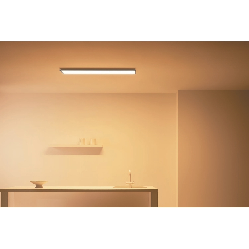 WiZ - LED Dimmable panel SUPERSLIM LED/36W/230V 2700-6500K Wi-Fi black