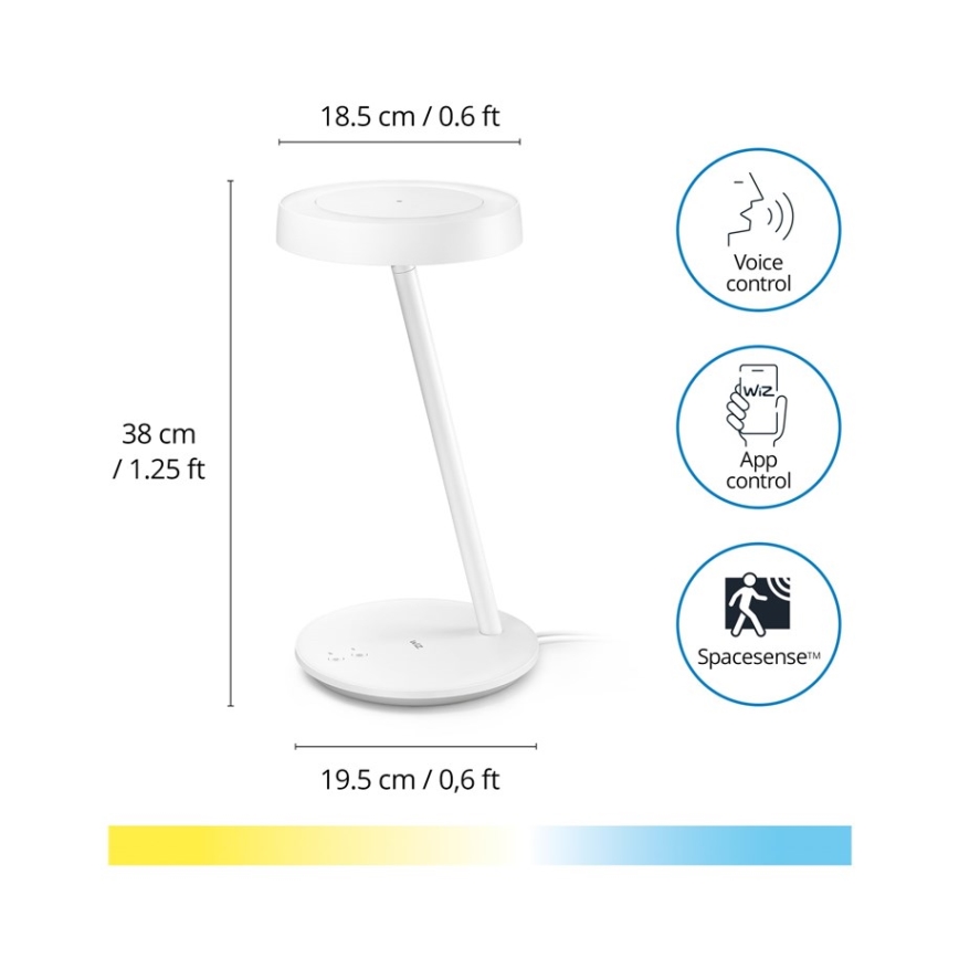 WiZ - LED Dimmable table lamp PORTRAIT LED/10W/5V Wi-Fi 2700-6500K CRI 90