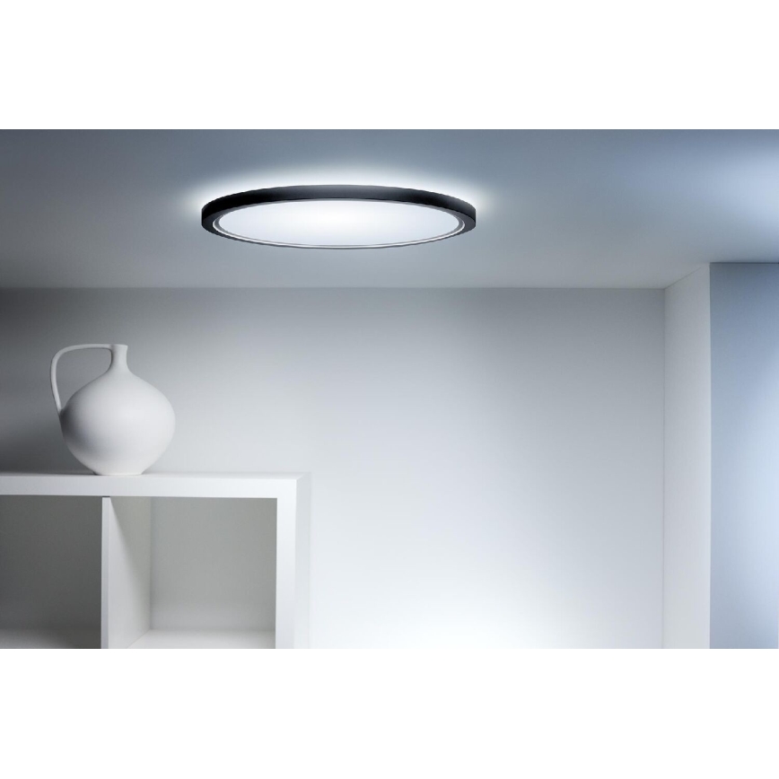 WiZ - LED RGB Dimmable ceiling light SUPERSLIM LED/32W/230V 2700-6500K Wi-Fi black