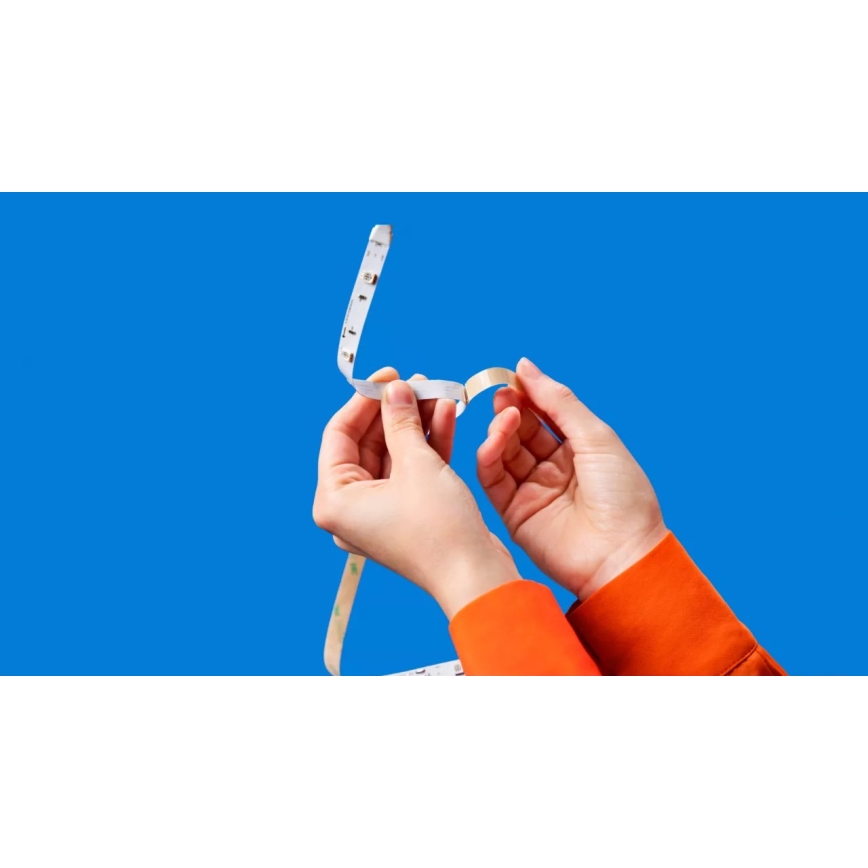 WiZ - LED RGBIC Dimmable Strip 4m LED/10.2W/5V 2700-6500K Wi-Fi