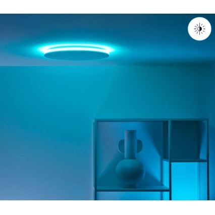 WiZ - LED RGBW Dimmable ceiling light RUNE LED/21W/230V 2700-6500K Wi-Fi white