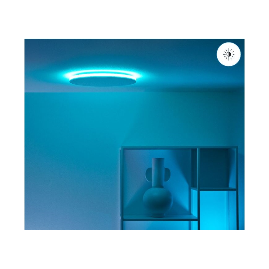 WiZ - LED RGBW Dimmable ceiling light RUNE LED/21W/230V 2700-6500K Wi-Fi white