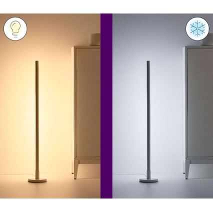 WiZ - LED RGBW Dimmable floor lamp POLE LED/13W/230V 2200-6500K Wi-Fi