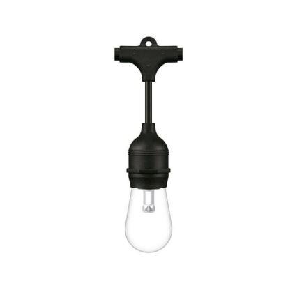 WiZ - LED RGBW Dimmable outdoor chain 12xLED 14,4m IP65 2700-5000K Wi-Fi