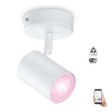 WiZ - LED RGBW Dimmable spotlight IMAGEO 1xGU10/4,9W/230V CRI 90 Wi-Fi white