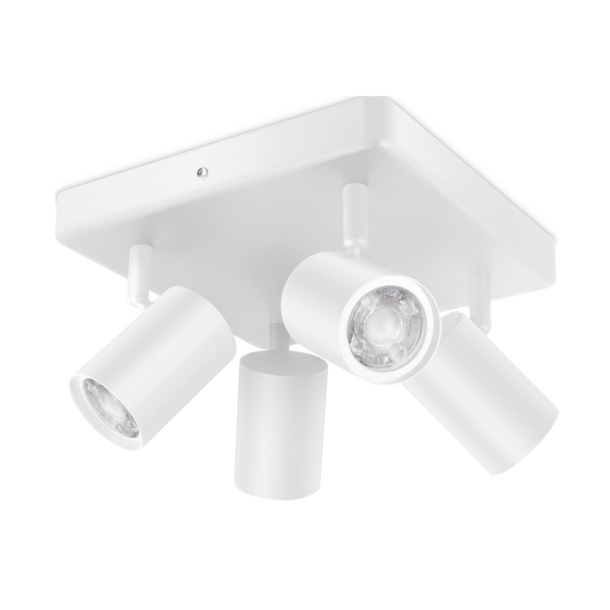 WiZ - LED RGBW Dimmable spotlight IMAGEO 4xGU10/4,9W/230V 2200-6500K Wi-Fi CRI 90 white