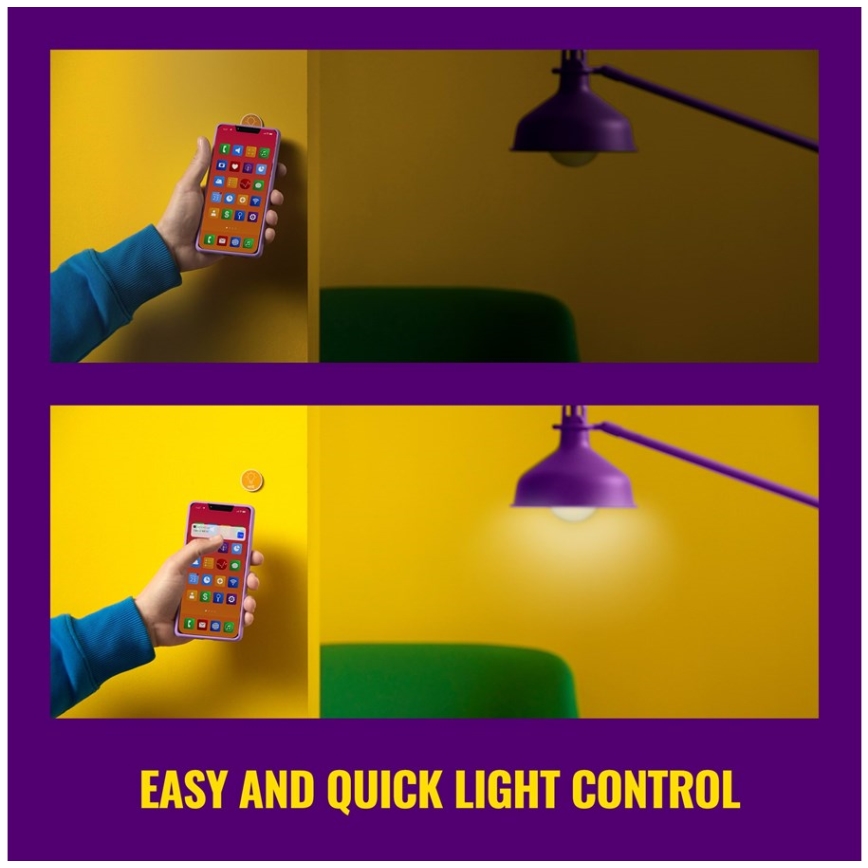 WiZ - NFC Self-adhesive tag to control lighting 4 pcs