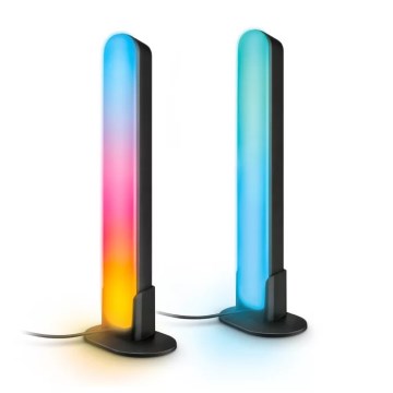 WiZ - Set of 2 LED RGBIC Dimmable GRADIENT Light Fixtures LED/8.2W/230V 2700-6500K Wi-Fi