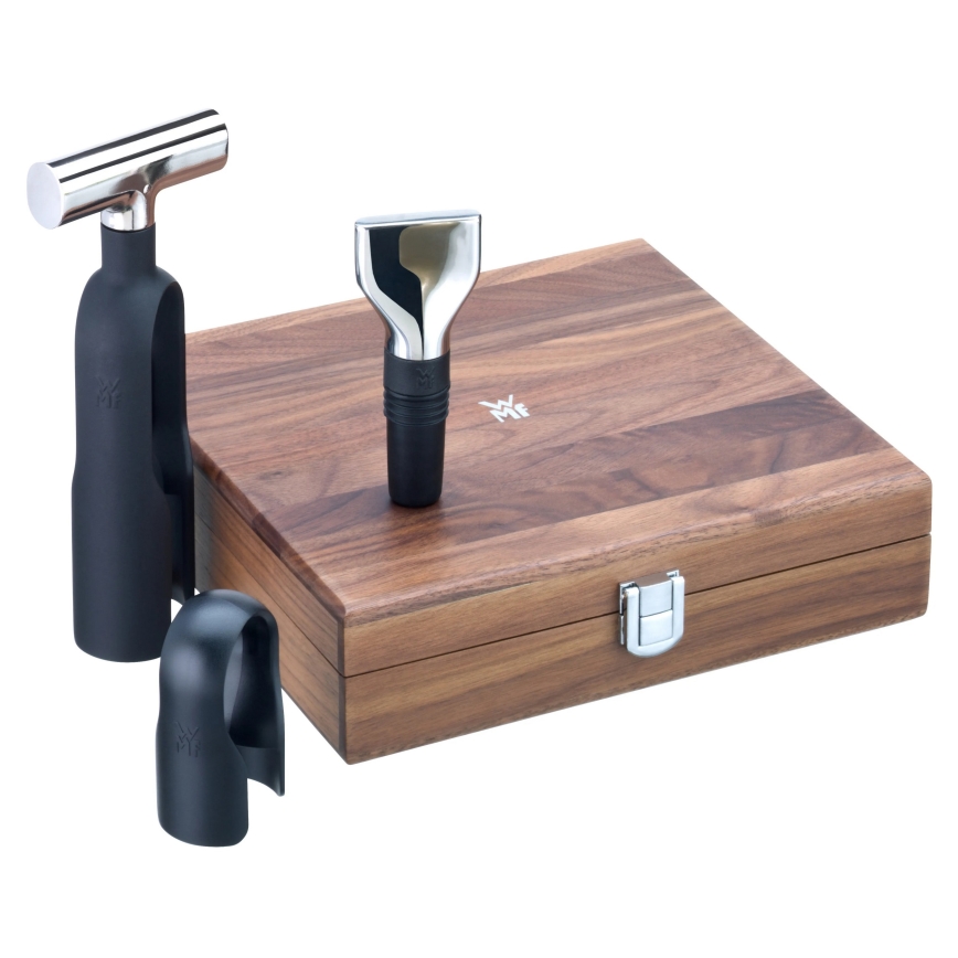WMF – 3-piece Sommelier Set, Walnut