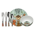 WMF - Children's tableware and cutlery set FOREST FRIENDS 6pcs
