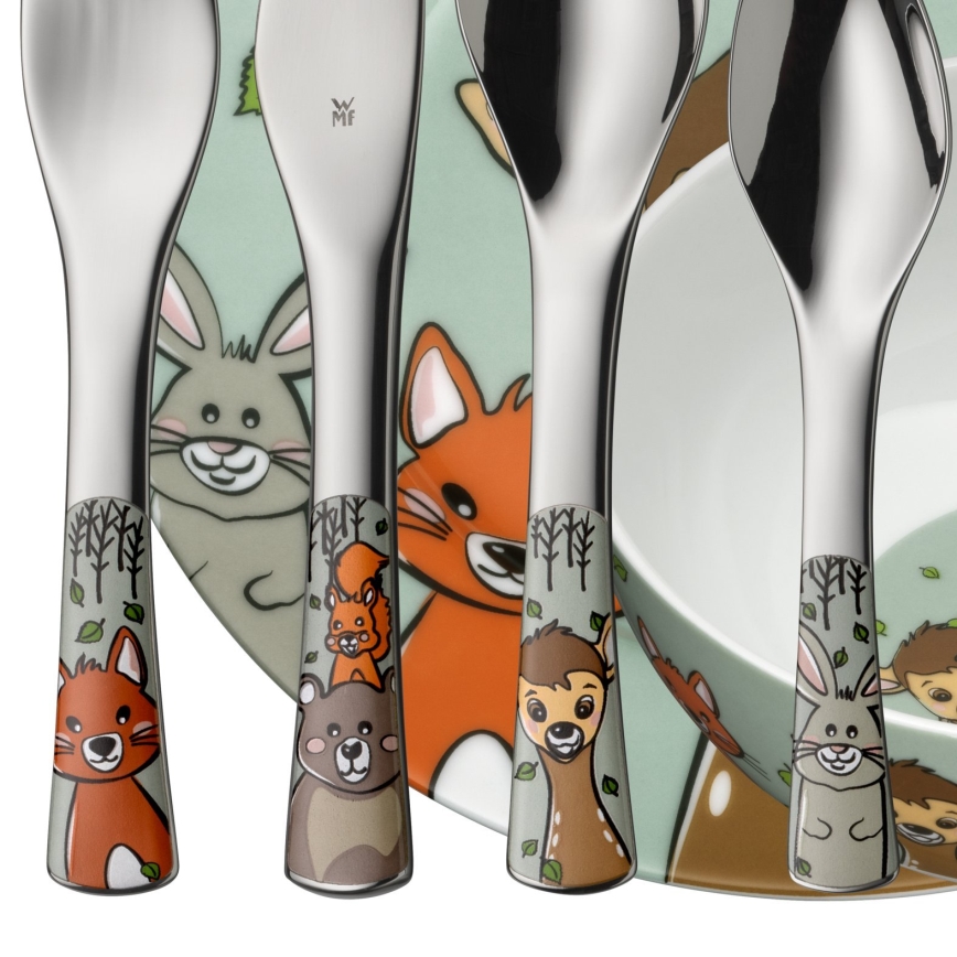 WMF - Children's tableware and cutlery set FOREST FRIENDS 6pcs