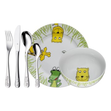 WMF - Children's tableware and cutlery set SAFARI 6pcs