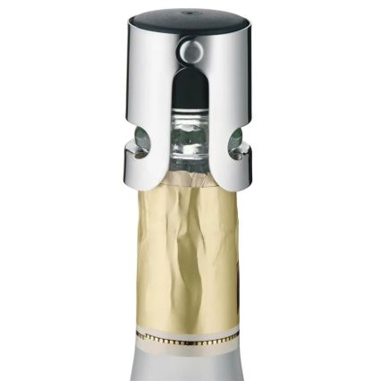 WMF - CLEVER & MORE Champagne Stopper, 4 x 5 cm, stainless steel