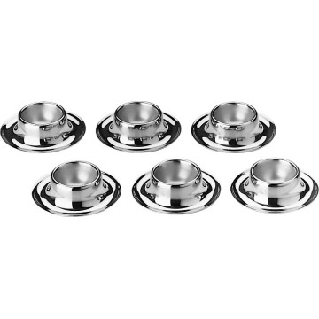 WMF - CROMARGAN AKTUELL 6-piece stainless steel egg cup set