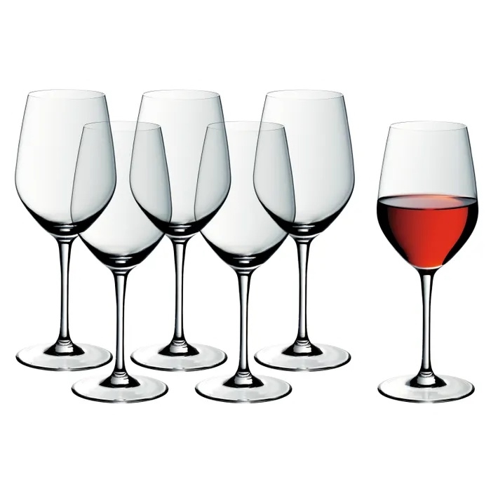 WMF - EASY PLUS Red Wine Glass Set, 6 pcs