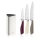 WMF - ELEMENTS 4-piece kitchen knife set with knife block
