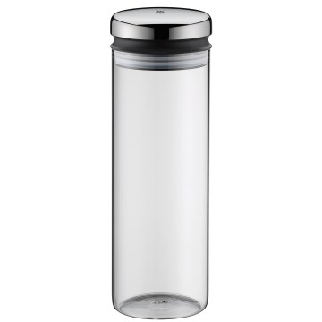 WMF - Glass food jar DEPOT 1,5l stainless steel