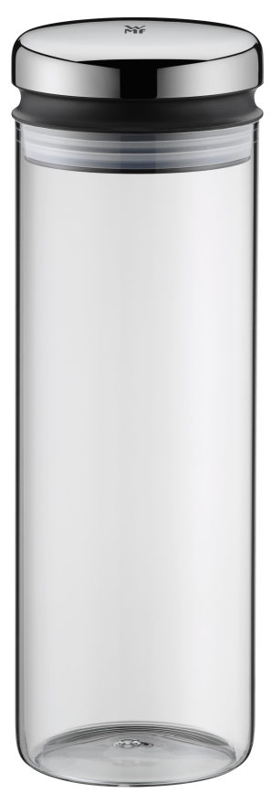 WMF - Glass food jar DEPOT 1,5l stainless steel