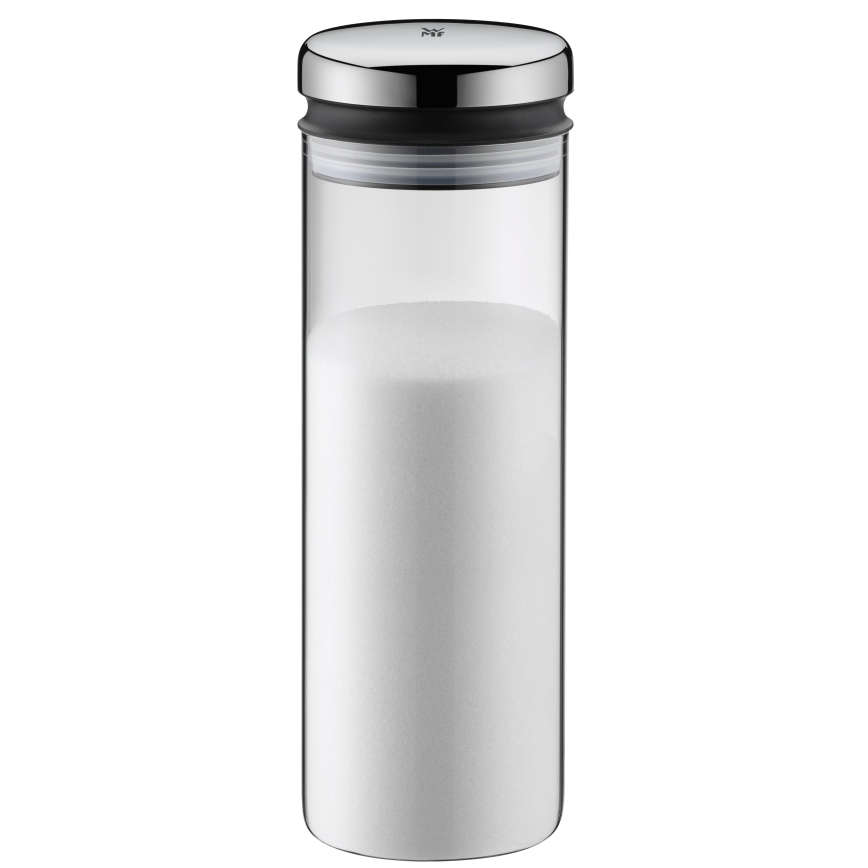 WMF - Glass food jar DEPOT 1,5l stainless steel
