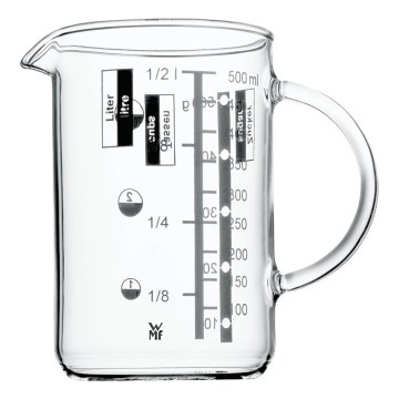 WMF - GOURMET Glass Measuring Jug 0.5 l