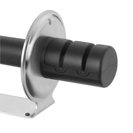 WMF - GOURMET Knife Sharpener, 42.5 cm, Black/Stainless Steel